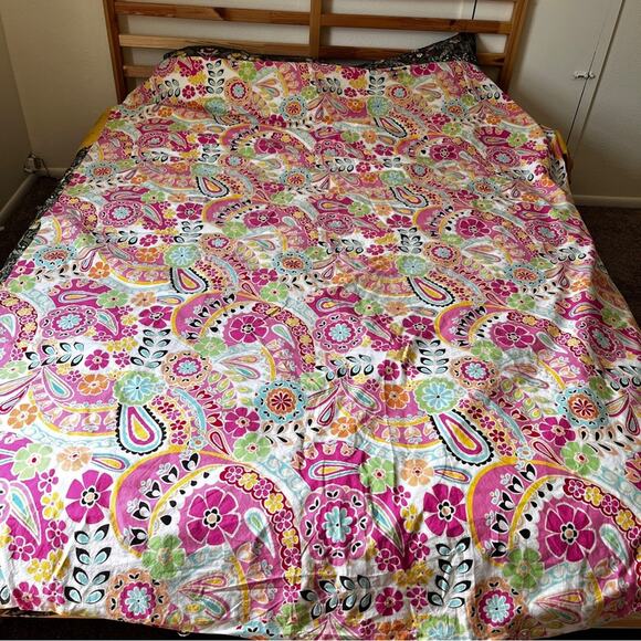 Pottery Barn Teen pink pastel cotton duvet set pillowcases size twin - Picture 8 of 8